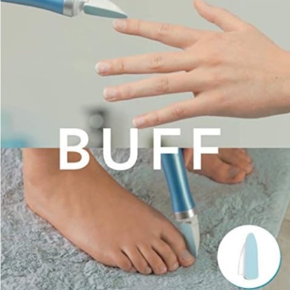 AMOPE PEDI PERFECT ELECTRIC NAIL CARE KIT WITH OIL - PINK (NEW WITH TAGS) - Picture 4 of 6